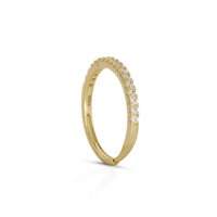 Anello Dilvdò Donna Half Eternity in Argento Zircone ANVEROB